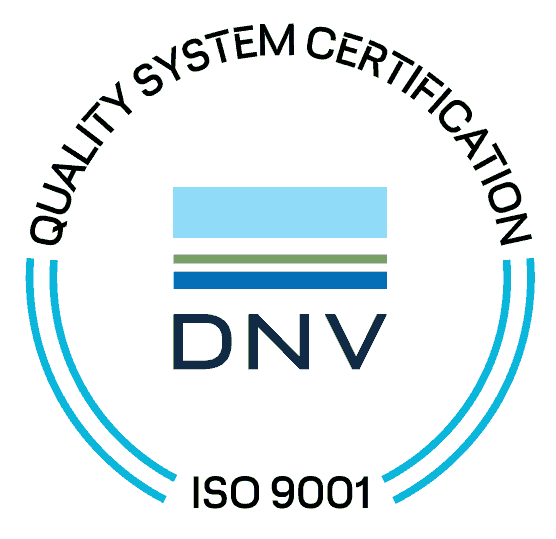 ISO900 logo colour